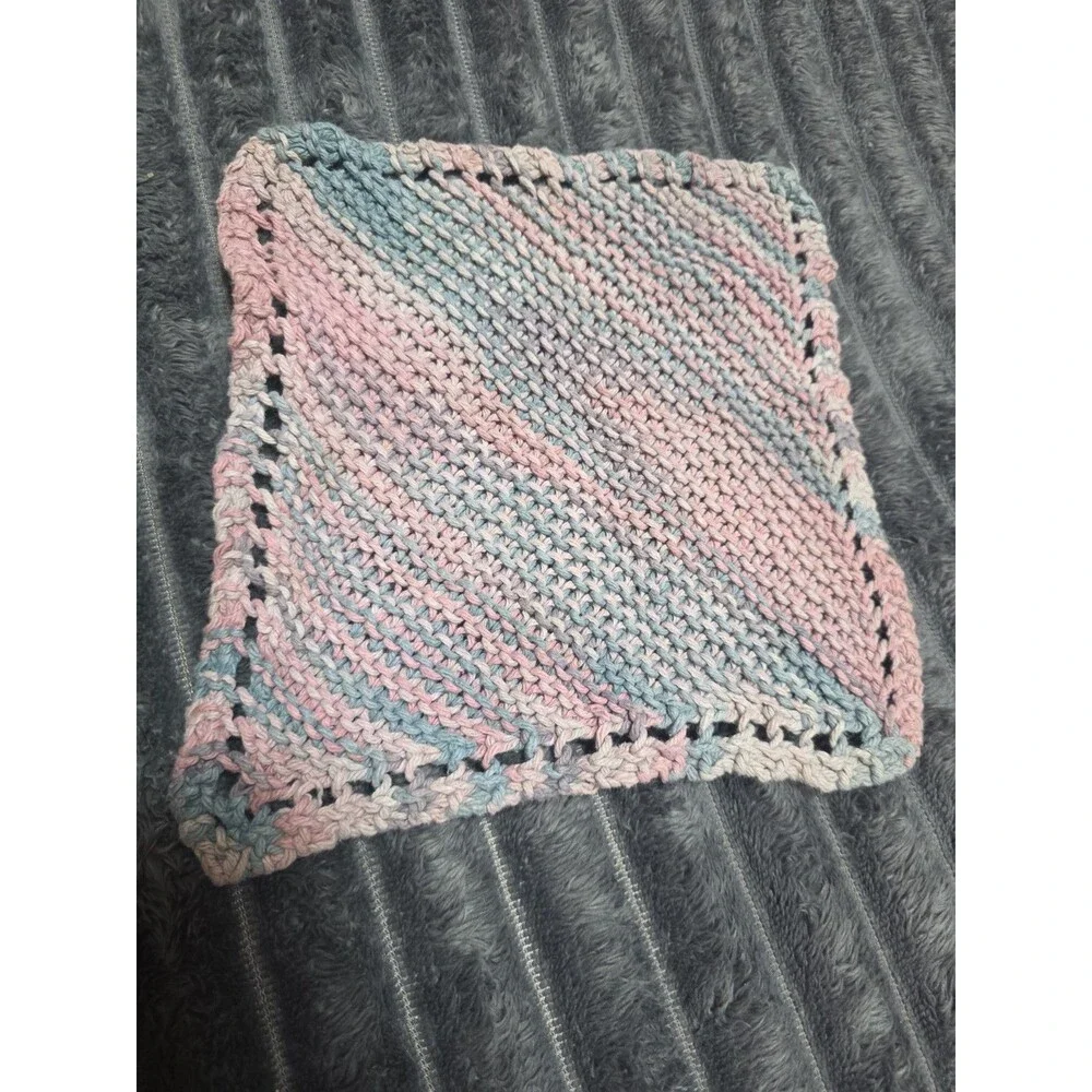 DISHCLOTH / Washcloth, Crochet, 100% Cotton, HANDMADE Crochet